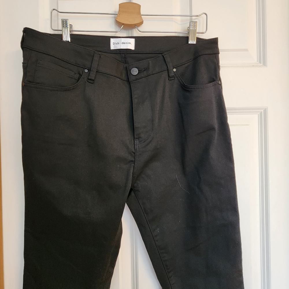 Dish-Denim 34x31 women's black skinny jeans